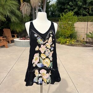 Free people FP Intimately floral beachy tank top flow